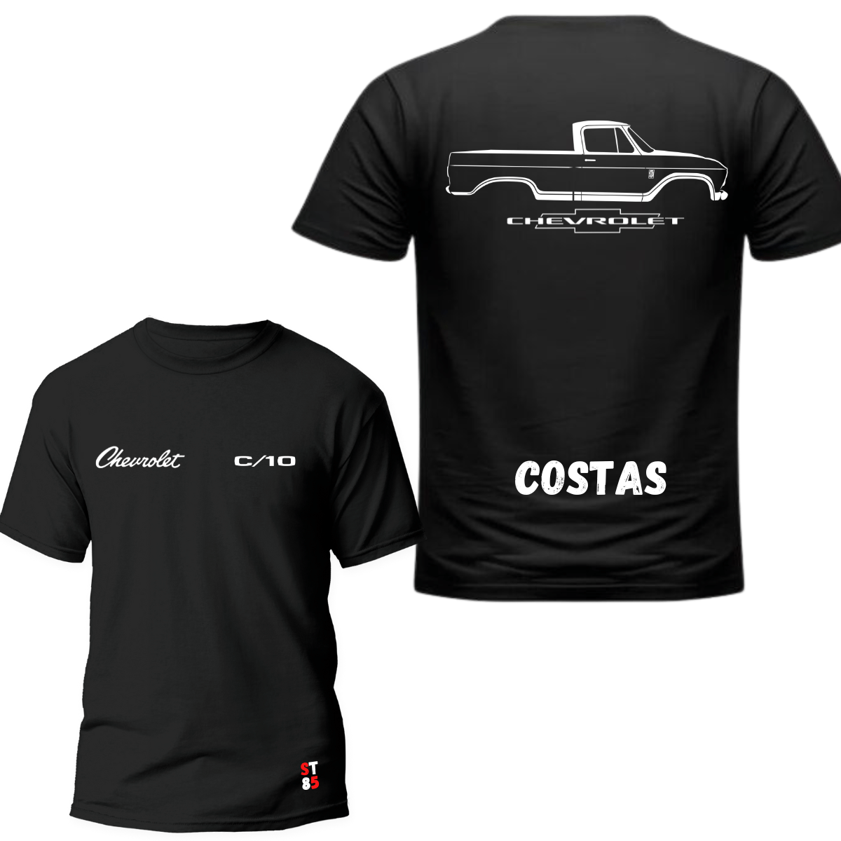 CAMISETA C10 - SILHUETA COSTAS