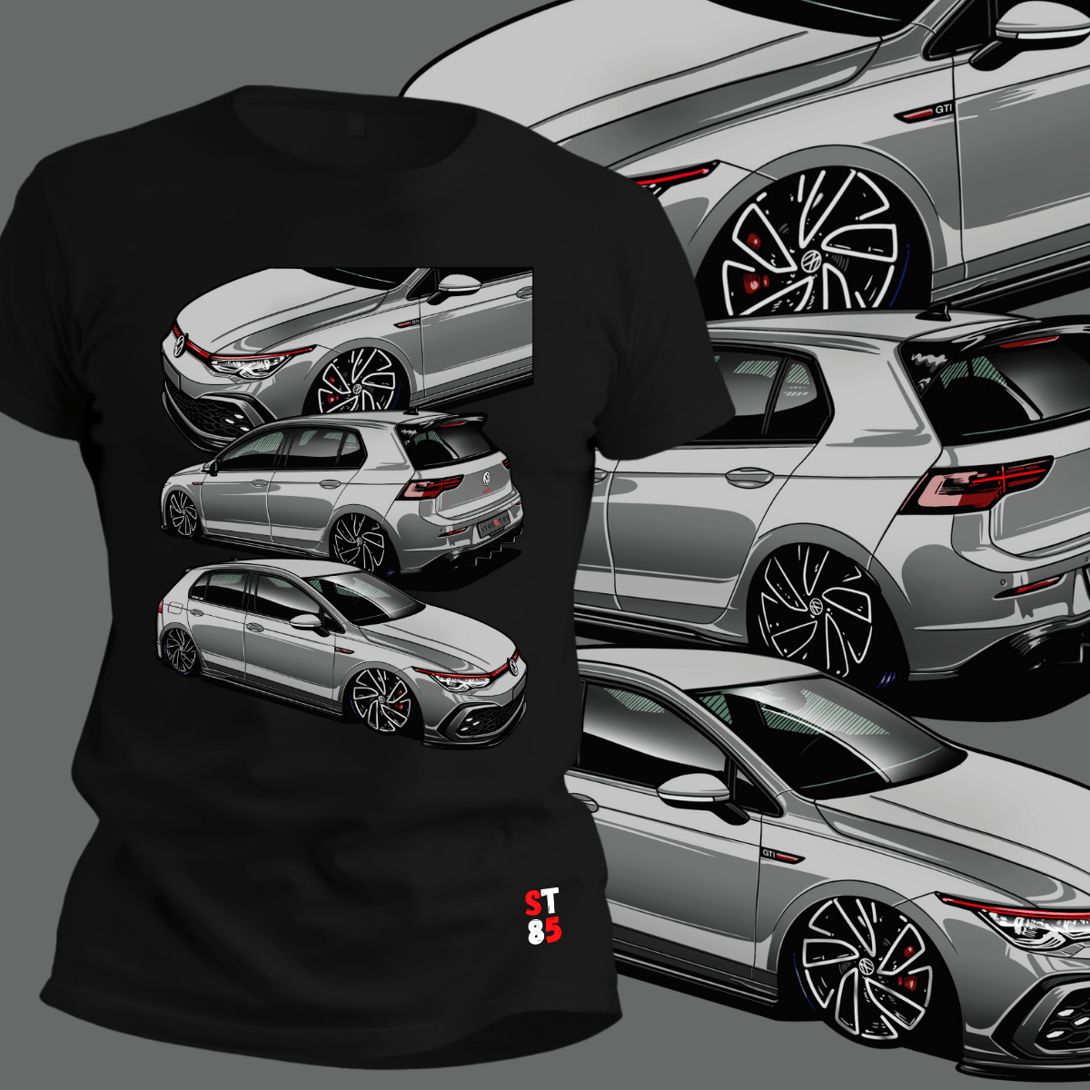 CAMISETA GOLF MK8