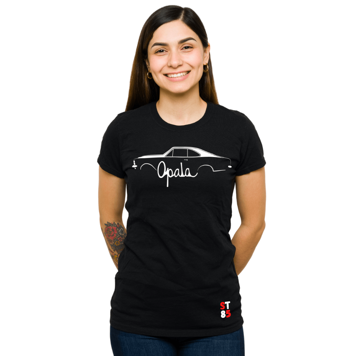 Camiseta Baby Look de Opala Curvas