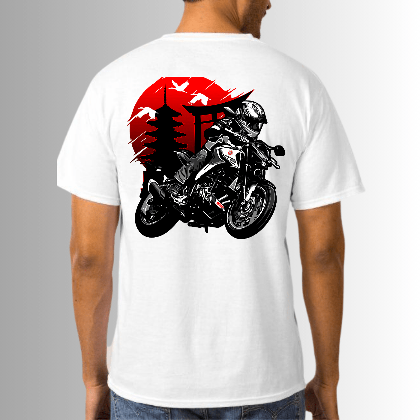 CAMISETA DE MOTO MT YAMAHA