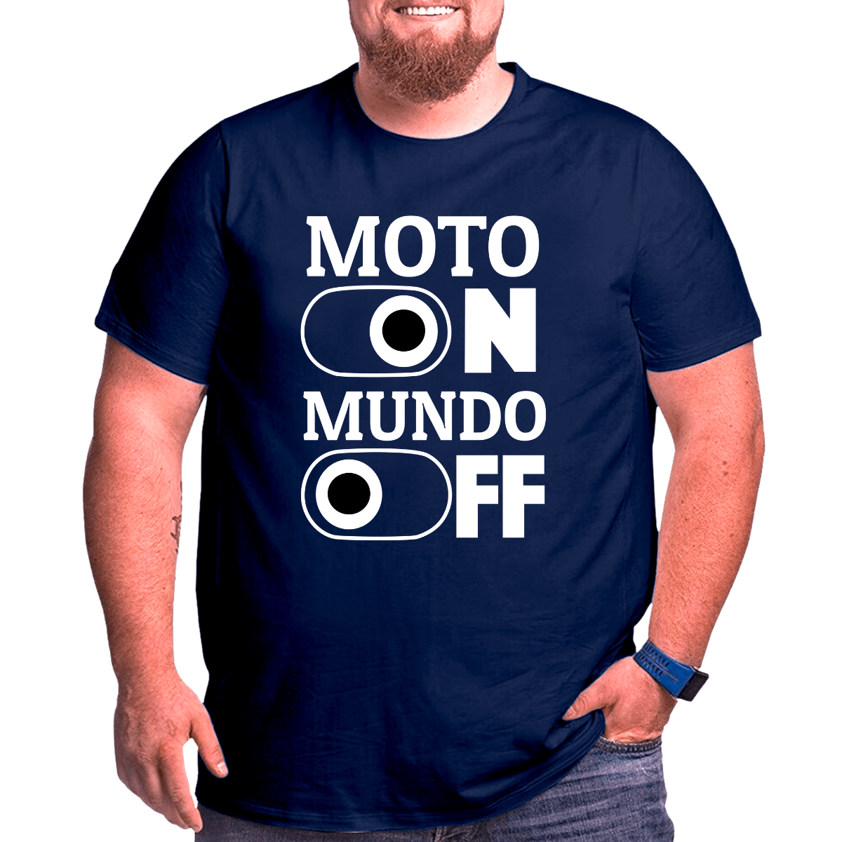 CAMISETA DE MOTO ON MUNDO OFF