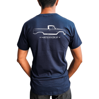 CAMISETA CHEVROLET C14 - SILHUETA COSTAS