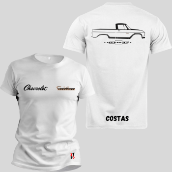 CAMISETA CHEVROLET C14 - SILHUETA COSTAS