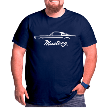 CAMISETA FORD MUSTANG SILHUETA