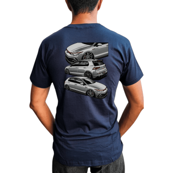 CAMISETA GOLF MK8 - COSTAS