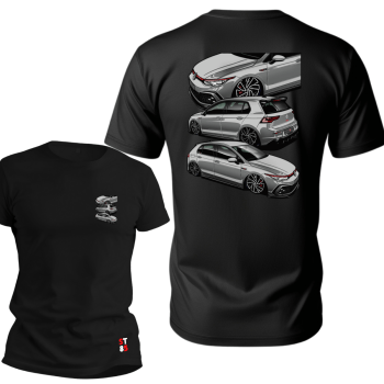 CAMISETA GOLF MK8 - COSTAS