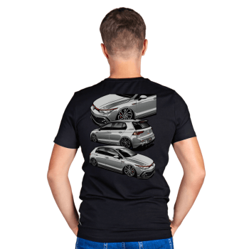 CAMISETA GOLF MK8 - COSTAS