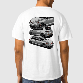 CAMISETA GOLF MK8 - COSTAS