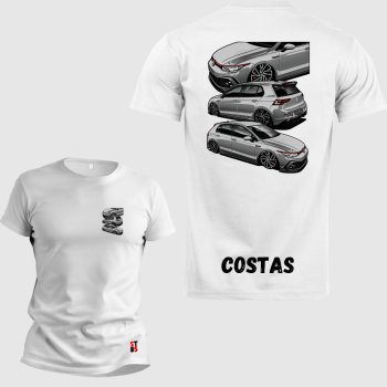 CAMISETA GOLF MK8 - COSTAS