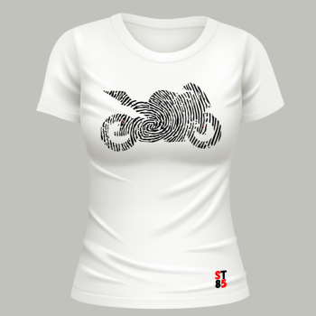 CAMISETA DE MOTO FEMININA DIGITAL SPEED