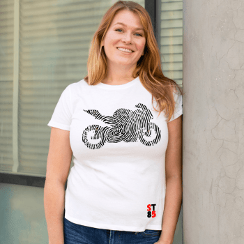 CAMISETA DE MOTO FEMININA DIGITAL SPEED