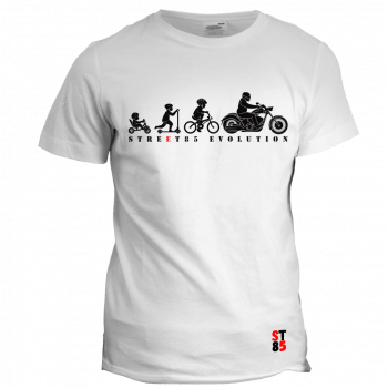 CAMISETA DE MOTO CUSTOM EVOLUTION