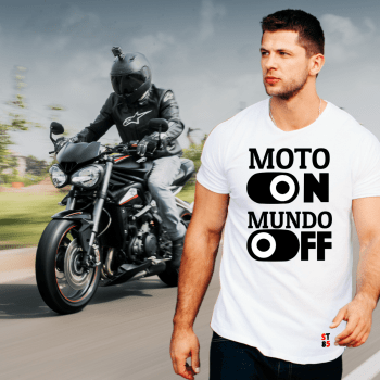 CAMISETA DE MOTO ON MUNDO OFF