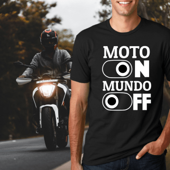 CAMISETA DE MOTO ON MUNDO OFF