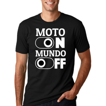 CAMISETA DE MOTO ON MUNDO OFF