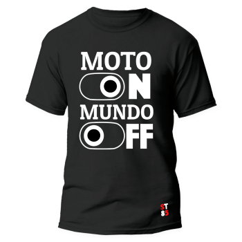 CAMISETA DE MOTO ON MUNDO OFF